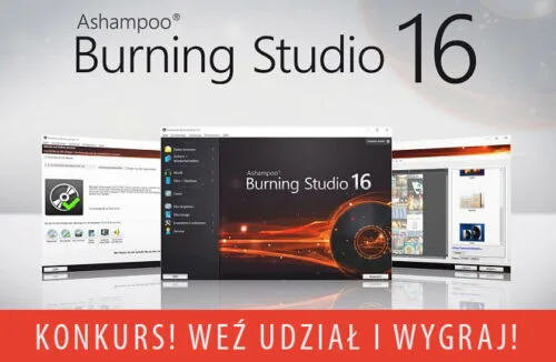 Konkurs! Wygraj Ashampoo Burning Studio 16