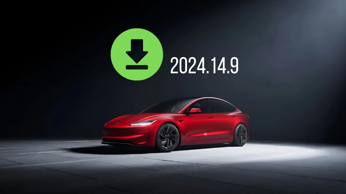 Aktualizacja 2024.14.9 dla Tesla: lawina nowości, jak wrzucić luz?