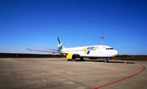 Na lotnisku w Szczecinie porzucono samolot. Boeing 737-800 czeka na odbiór