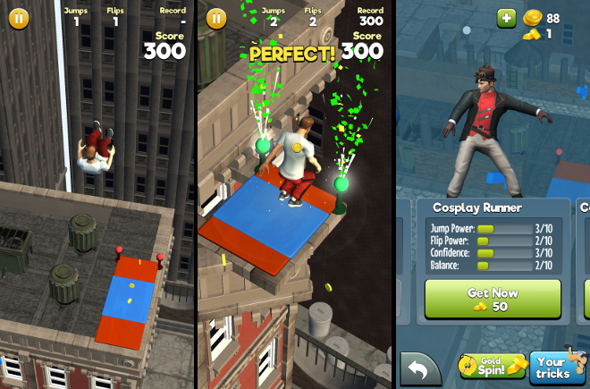 Flip Runner – trójwymiarowy parkour na smartfony (recenzja gry)