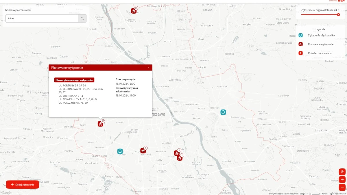 Gdzie zgłosić brak prądu? Ruszył portal planowanych wyłączeń i awarii