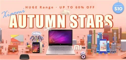 Świętuj jesień z Xiaomi i GearBest! Dziesiątki produktów w atrakcyjnych cenach