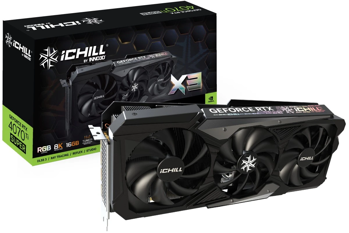 INNO3D RTX 4070 Ti SUPER iChill X3