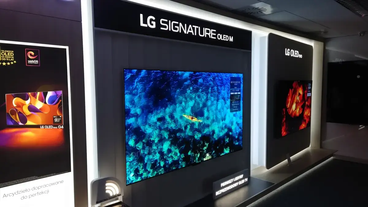 LG OLED z serii M