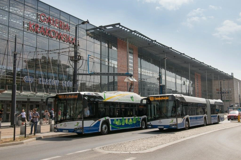 autobusy elektryczne mpk kraków