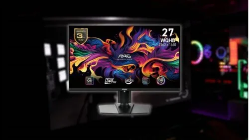 MSI MAG 271QPX QD-OLED E2 już w sklepach. OLED w sensownej cenie?