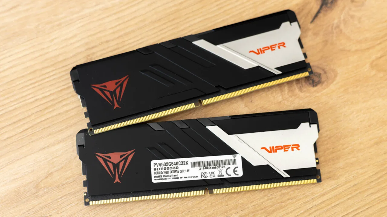 Patriot Viper Venom DDR5 6400 MHz CL32 recenzja