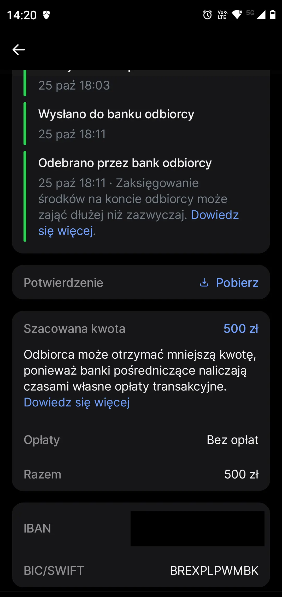 Express Elixir Revolut (piątek)