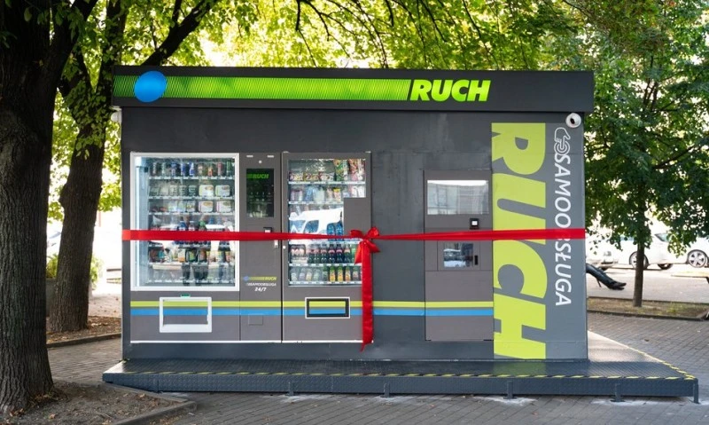 Ruch otworzył pierwszy samoobsługowy kiosk. Co można w nim kupić?