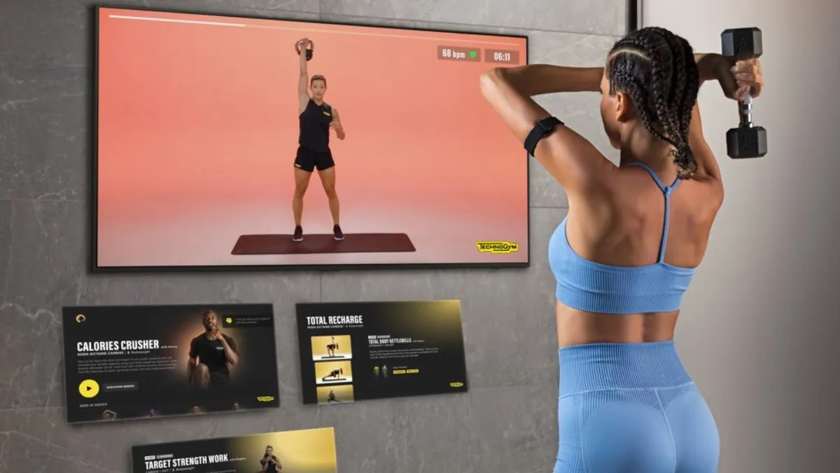 Aplikacja fitness na TV Samsung to personalizowane treningi w domu