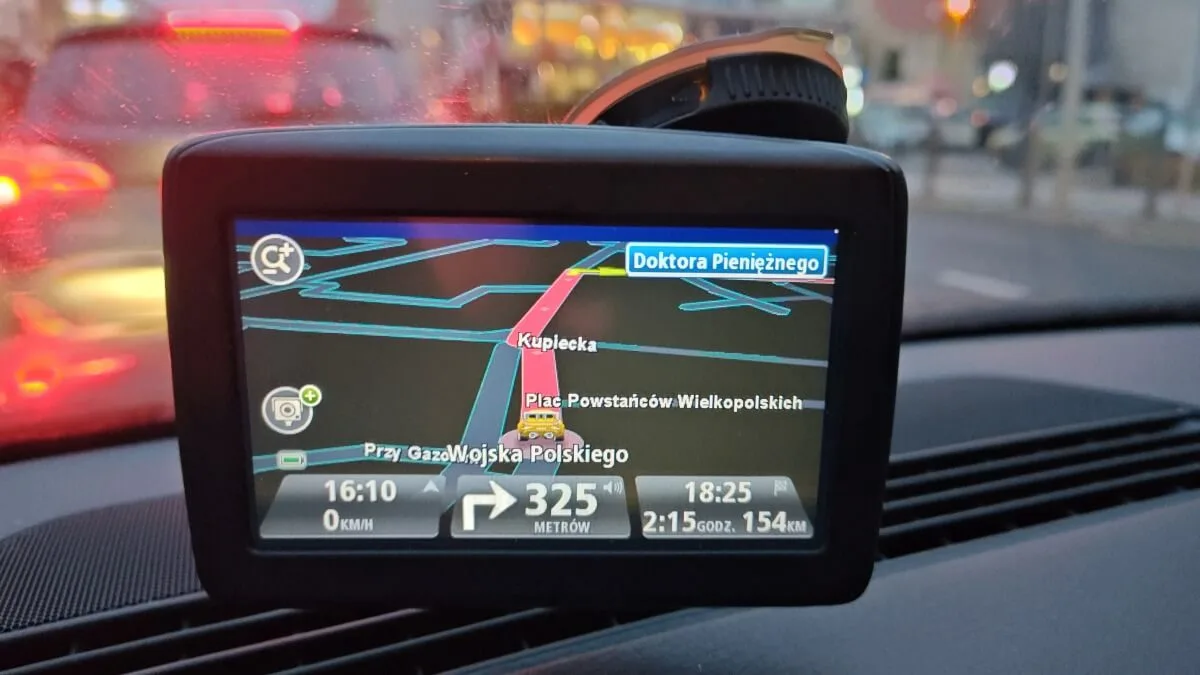 TomTom Start 20 w trasie