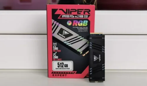 Patriot Viper VPR100 – recenzja. Dysk SSD NVMe z podświetleniem RGB