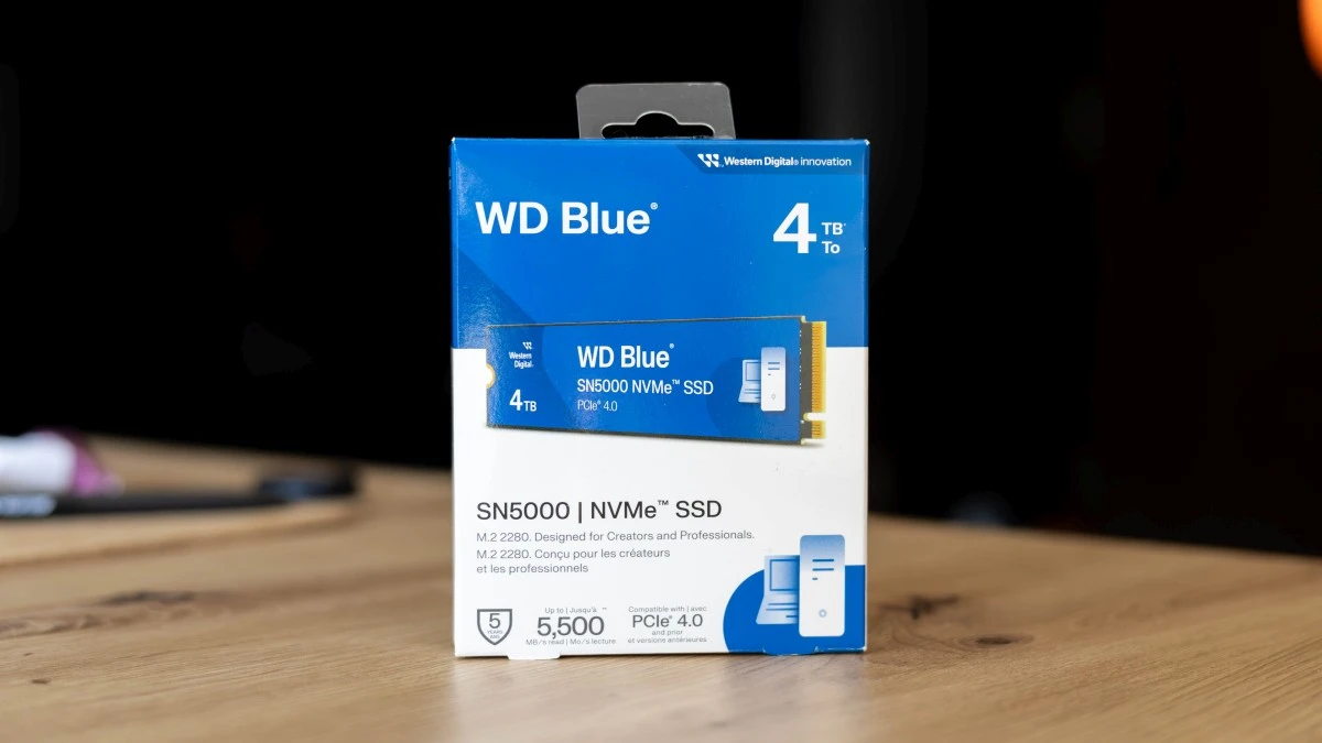 WD Blue SN5000 4 TB SSD – recenzja. Dużo gigabajtów w dobrej cenie