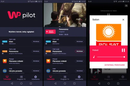 WP Pilot – darmowa telewizja na smartfonie (recenzja)
