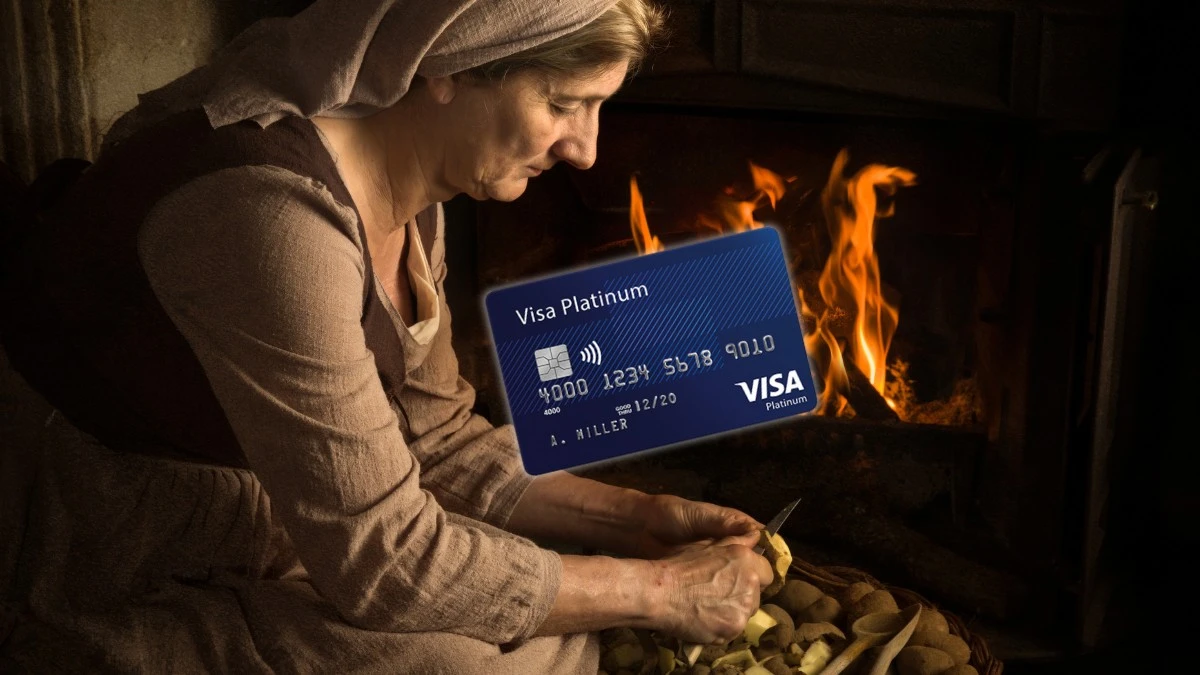 Wbiła kartę w ziemniaka i straciła 48 tysięcy złotych