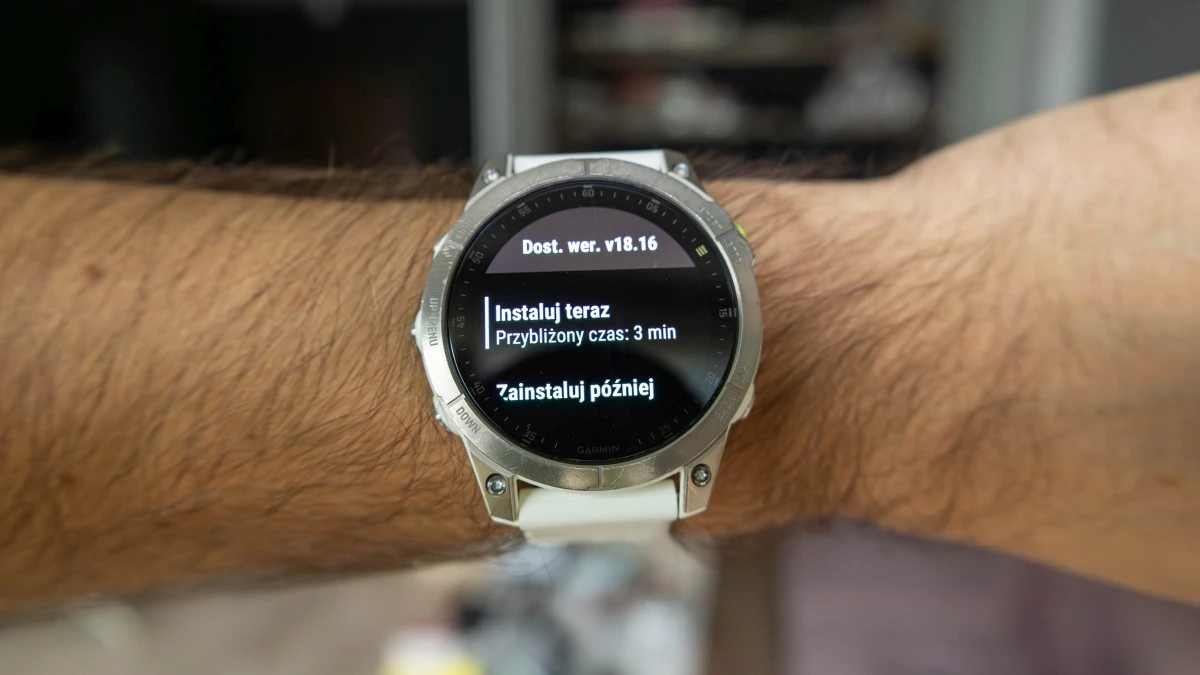 Nowa aktualizacja Garmin 18.16. Ostatnia taka dla tych zegarków