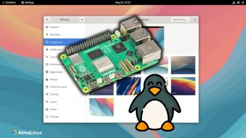 AlmaLinux w końcu ze wsparciem dla Raspberry Pi 5