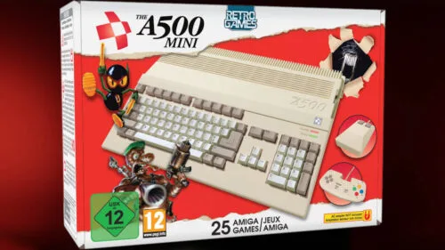 Powrót do lat ’80 i ’90. Retrokomputer Amiga A500 Mini wkrótce w sklepach