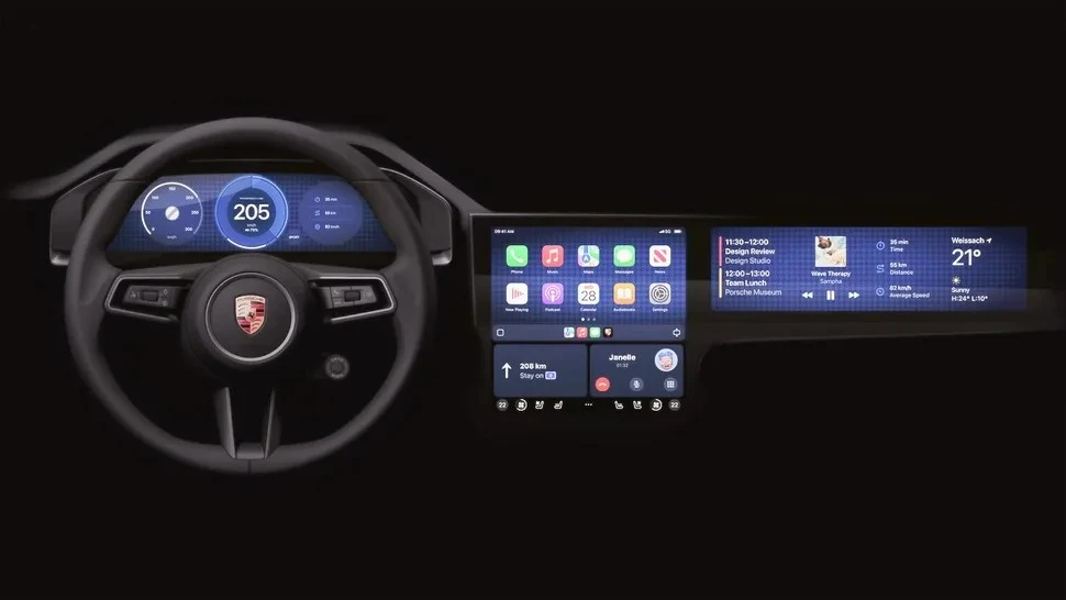 Apple CarPlay 2.0 w Porsche