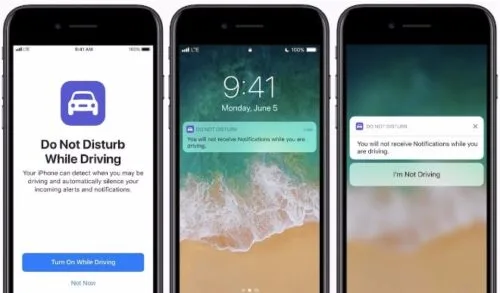 iOS 11 wprowadza tryb, który przyda się podczas jazdy samochodem