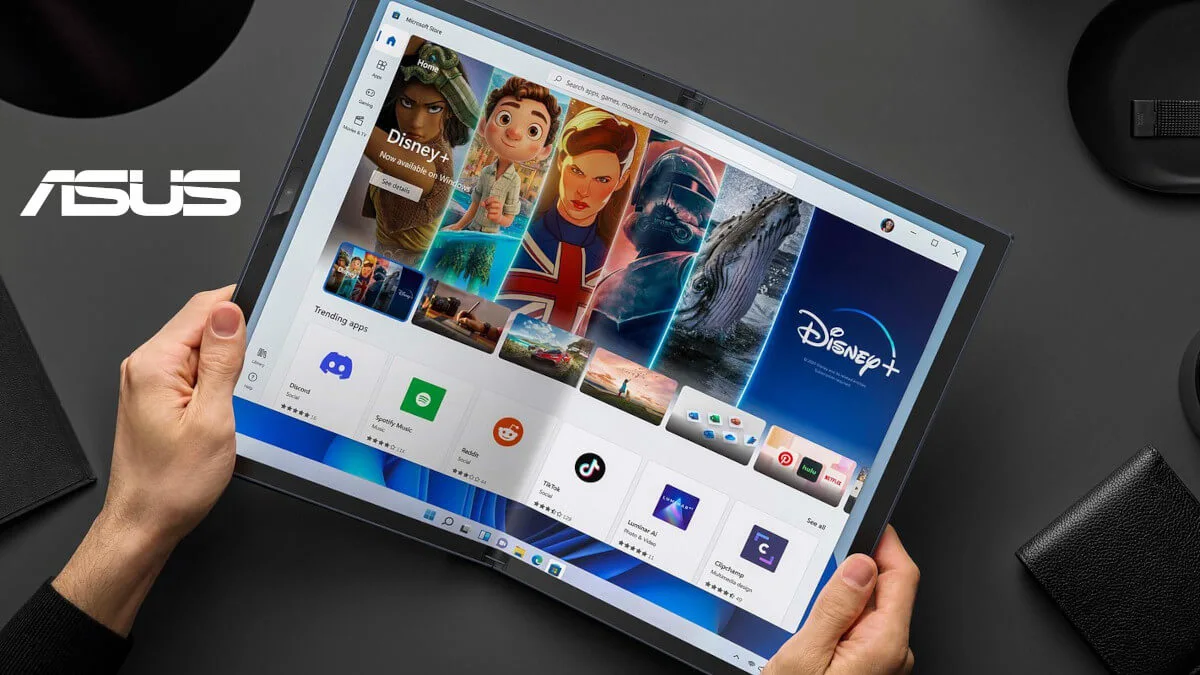 Więcej niż tablet. Składany laptop ASUS Zenbook 17 Fold OLED. Przez cenę spadniesz z krzesła