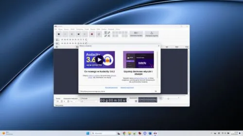 Audacity 3.6.2 z użyteczną nowością, ale w aktualizacji chodzi o coś innego