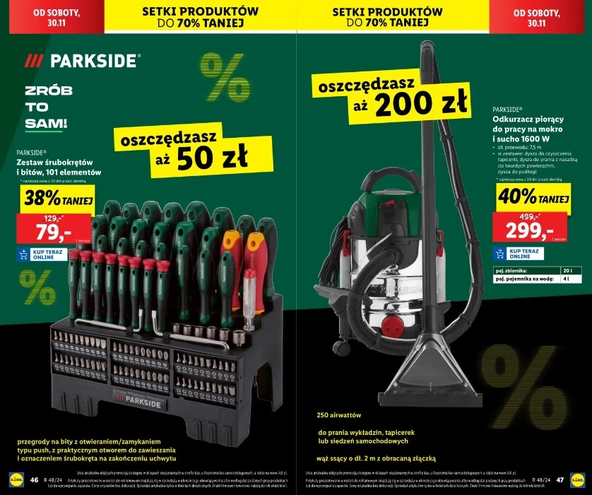 Black Week 2024 w sklepach Lidl