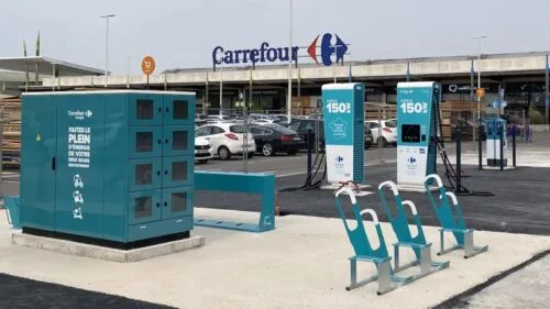 carrefour ladowarki dla aut elektrycznych