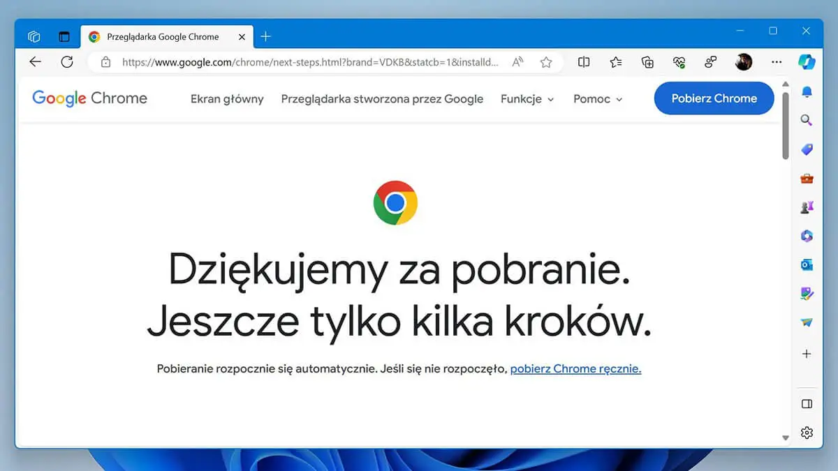 Microsoft zrobi sporo, byś nie pobrał Chrome. Oto nowe utrudnienie