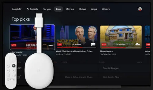 Google pracuje nad nową ulepszoną przystawką Chromecast with Google TV