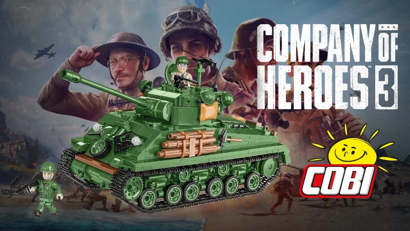 LEGO Company of Heroes? Prawie. Zapowiedziano licencyjne klocki polskiej firmy COBI