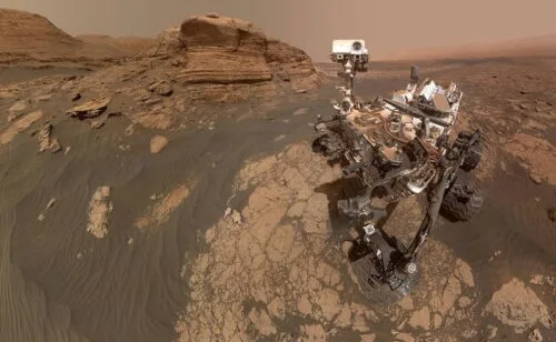 Łazik Curiosity pokazał, jak wygląda pochmurny dzień na Marsie