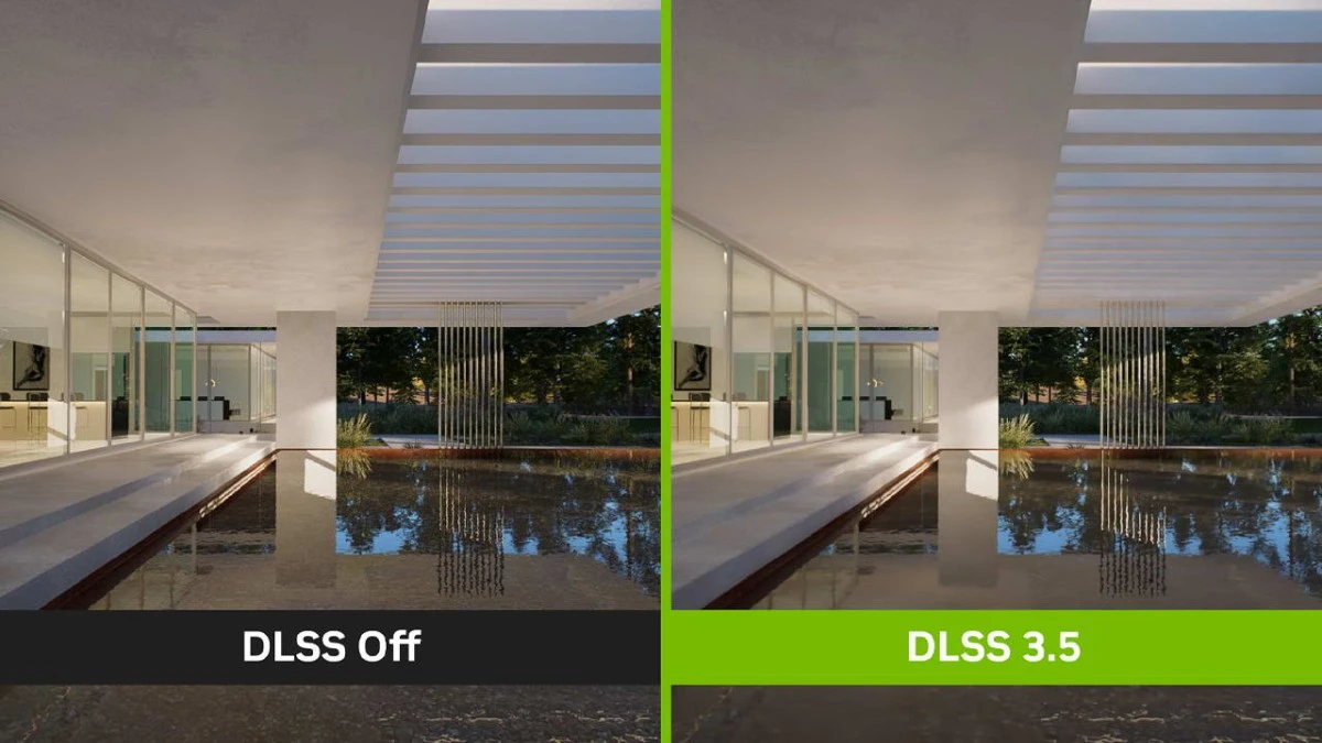 D5 render nvidia dlss 3.5