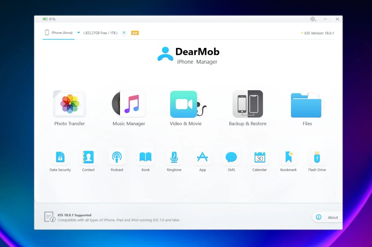 DearMob iPhone Manager