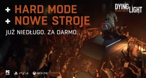 Wraz z kolejnym dodatkiem do Dying Light otrzymamy poziom trudności Hard