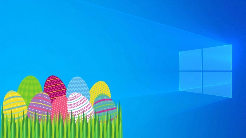 Easter eggi w Windows 10 – działają nie tylko w Wielkanoc
