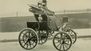 elektryczny automobil z 1900 roku