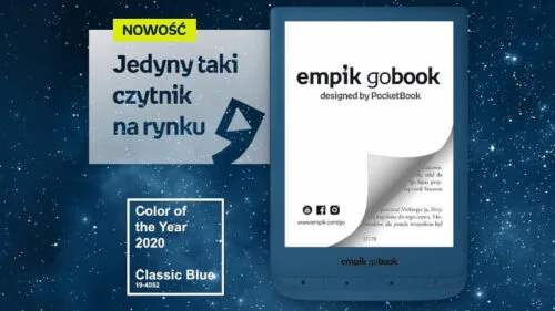 Empik ma własny czytnik e-booków. GoBook świetne współpracuje z Empik Go