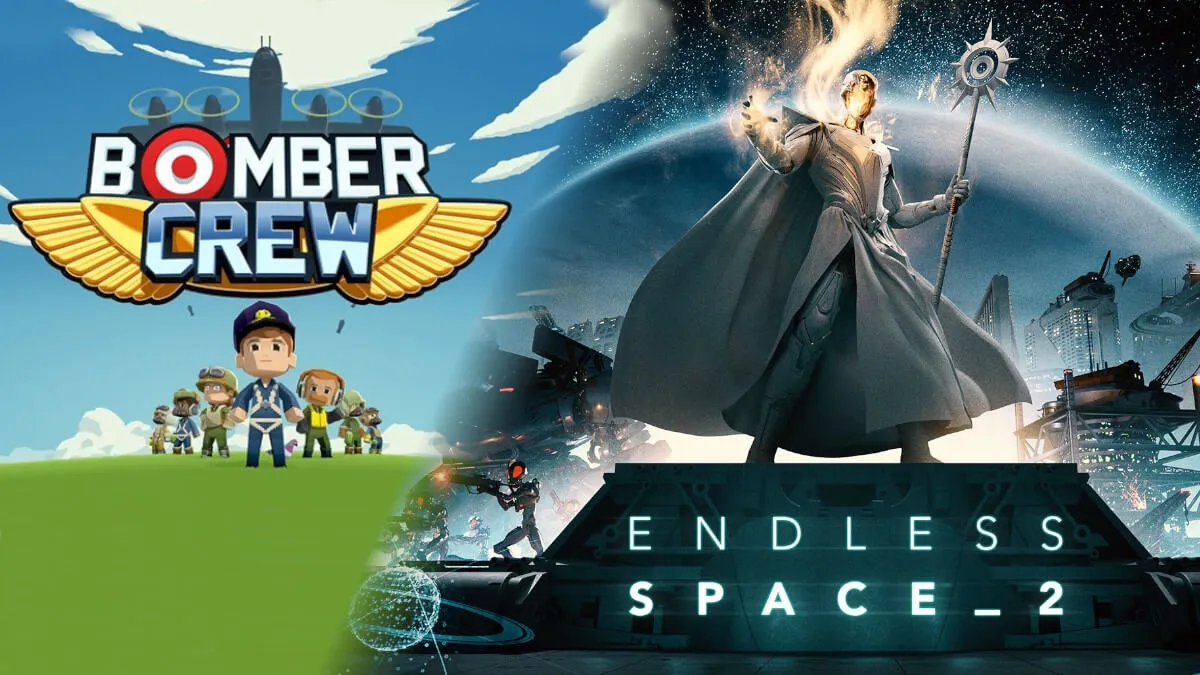 Kosmiczna strategia Endless Space 2 i wojenny Bomber Crew. Darmowe kopie gier na Steam