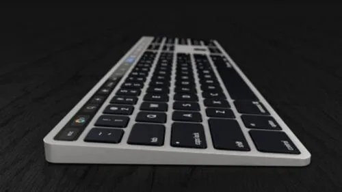 Apple przygotowuje klawiaturę z Touch Bar?