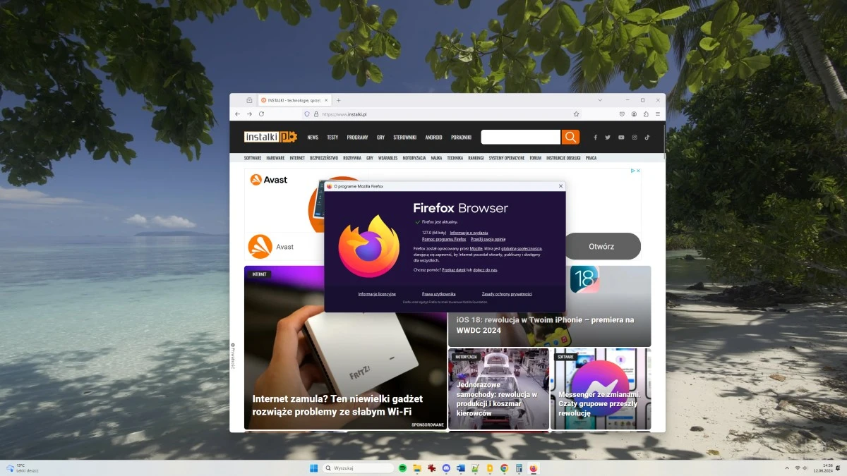 Jest nowy Firefox 127. Na jedną z nowości wielu czekało latami