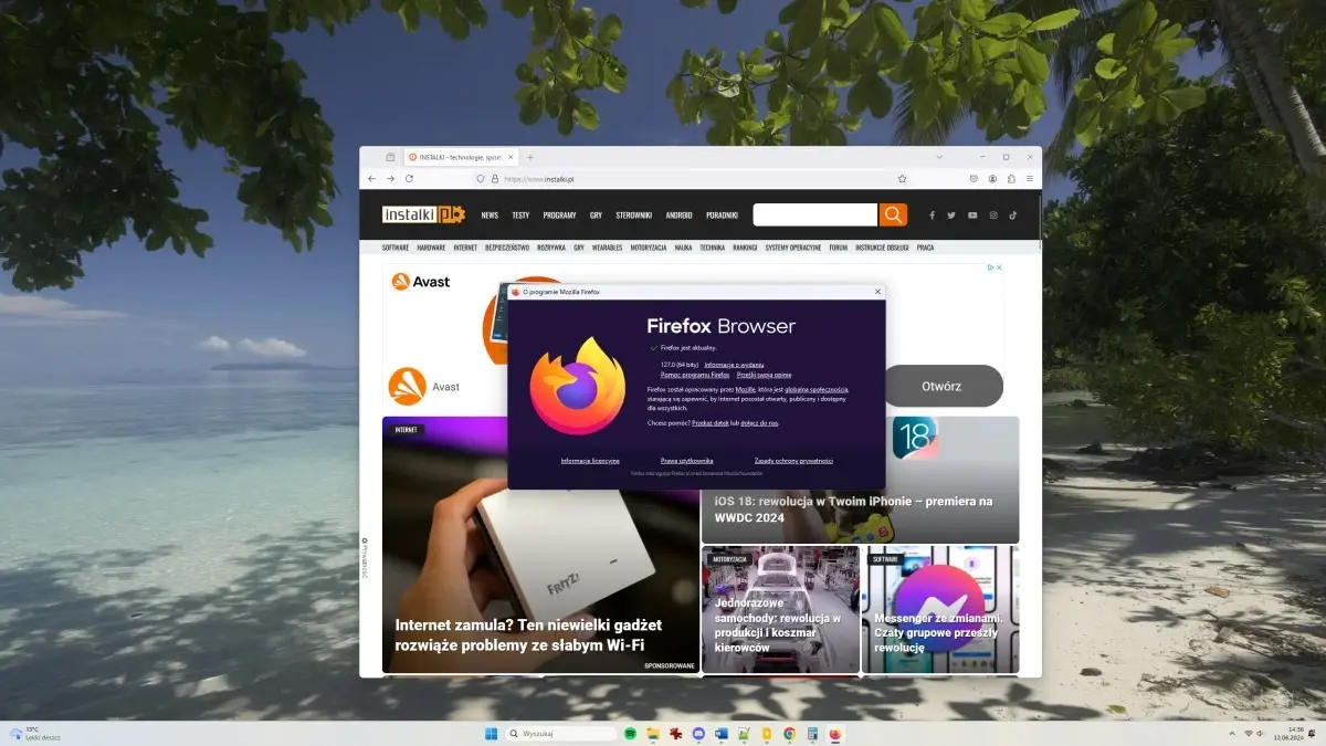Firefox 127 na cenzurowanym. Poszło o kluczowy aspekt