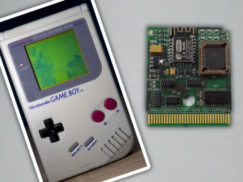 Klasyczny Game Boy odtwarzaczem wideo po WiFi dzięki specjalnemu kartridżowi