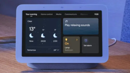 Nowy smart ekran Google Nest Hub 3 będzie tabletem ze stacją dokowania