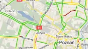 Funkcja Live Traffic w polskich Google Maps