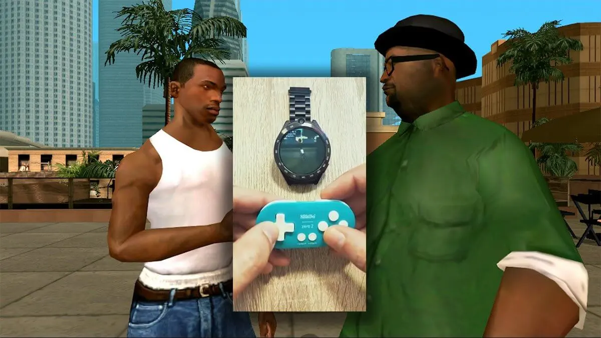 GTA uruchomione na smartwatchu. Tego jeszcze nie grali