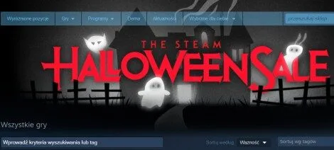 Olbrzymia obniżka gier na Steamie z okazji Halloween