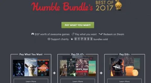 Humble Bundle’s Best of 2017 – gry już od 1 dolara