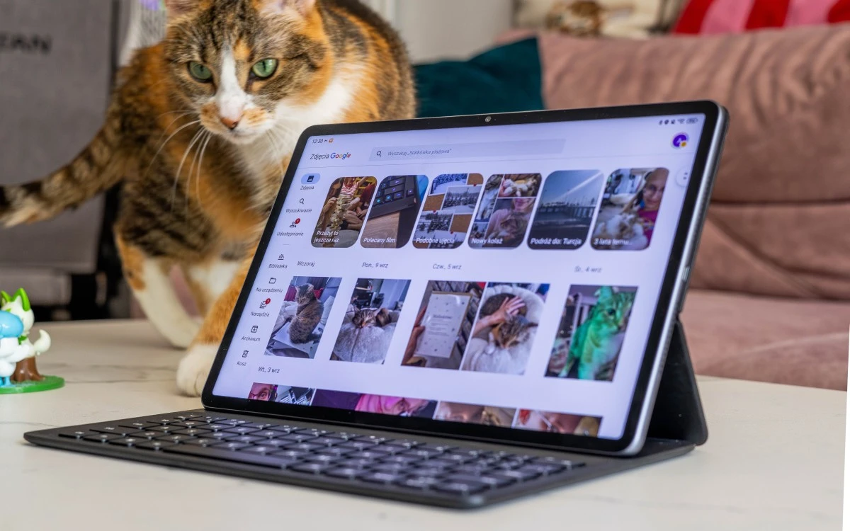 Aplikacja Zdjęcia Google na tablecie Huawei