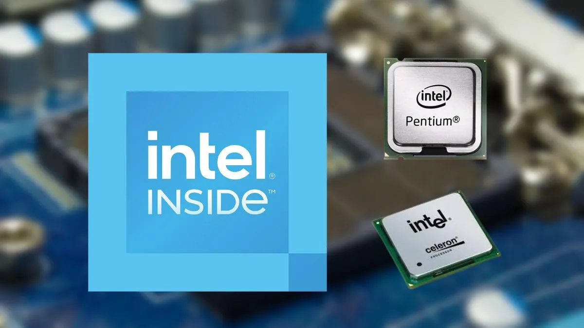 Tak tworzy się historia. Intel porzuca procesory Pentium i Celeron